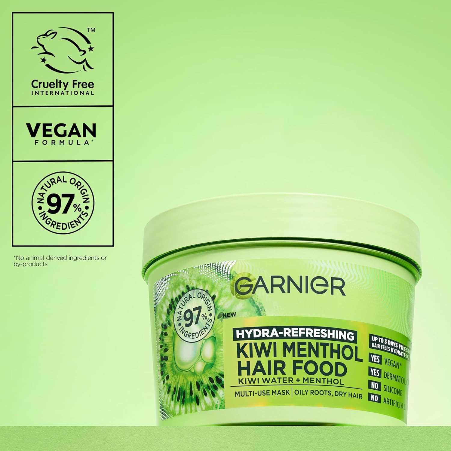 Garnier Hydra Refreshing Kiwi Menthol Hair Food
