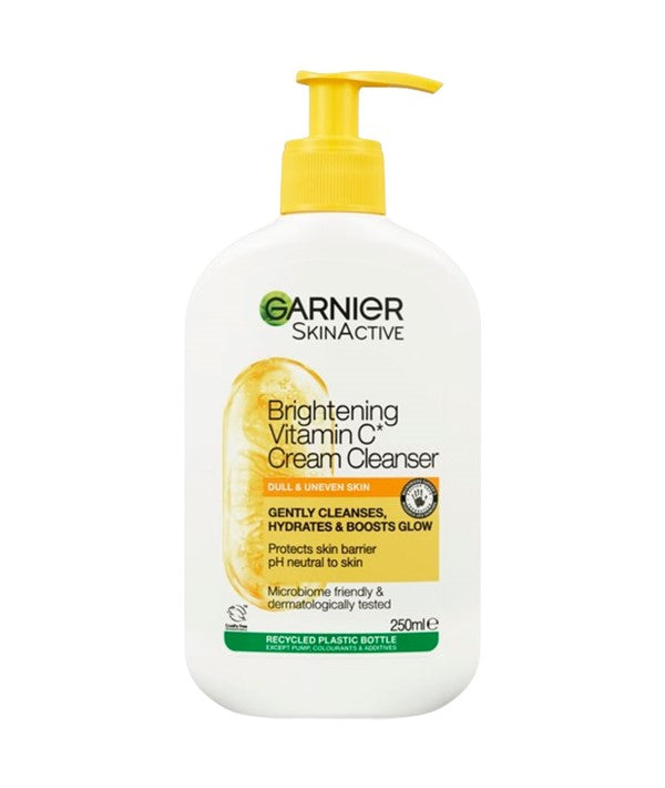 Garnier Skin Active Brightening Vitamin C Cream Cleanser 250ml